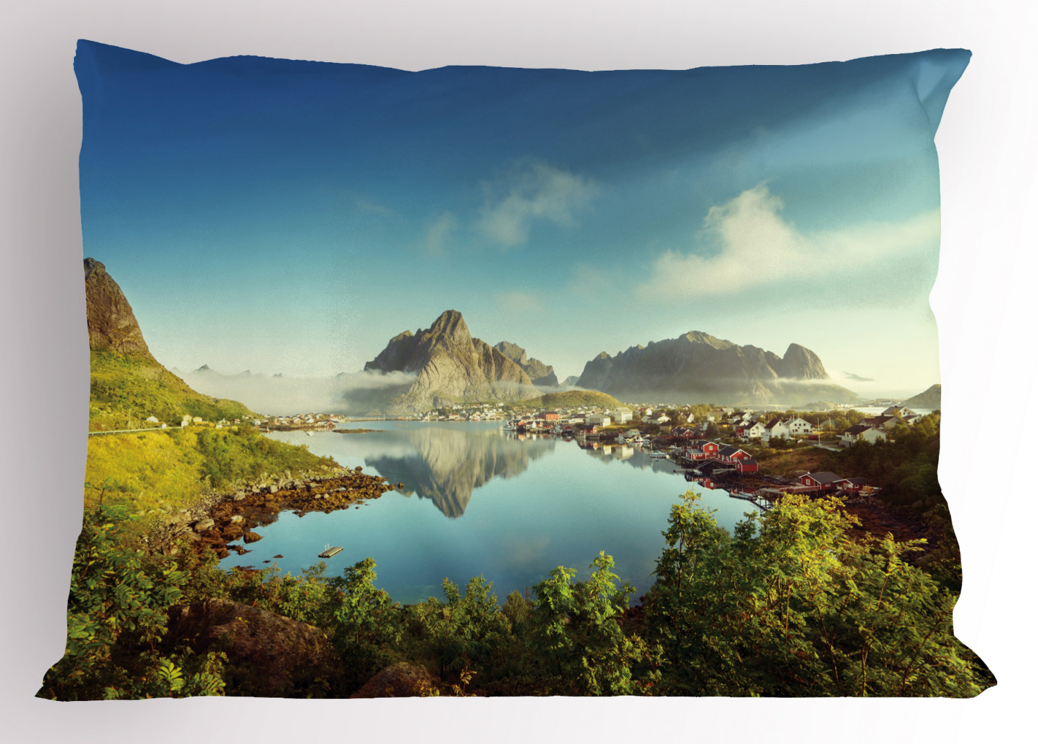 Details about   Alps Landscape Pillow Sham Decorative Pillowcase 3 Sizes Bedroom Decoration 