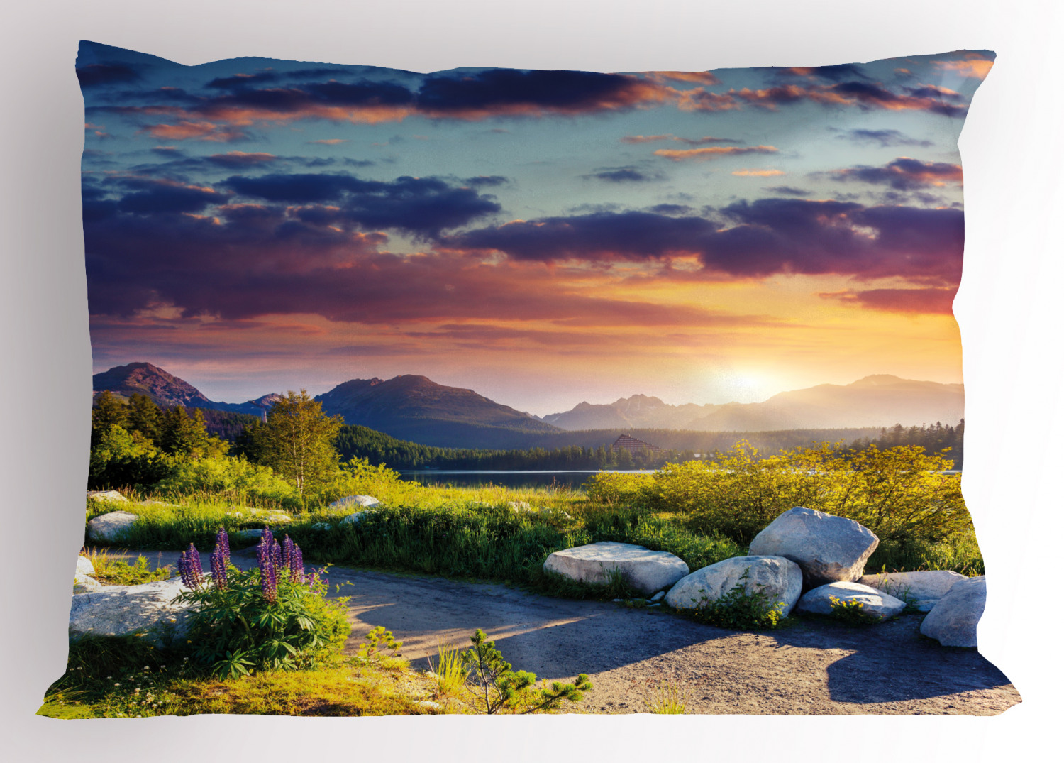Details about   Northwestern Pillow Sham Decorative Pillowcase 3 Sizes for Bedroom Decor 
