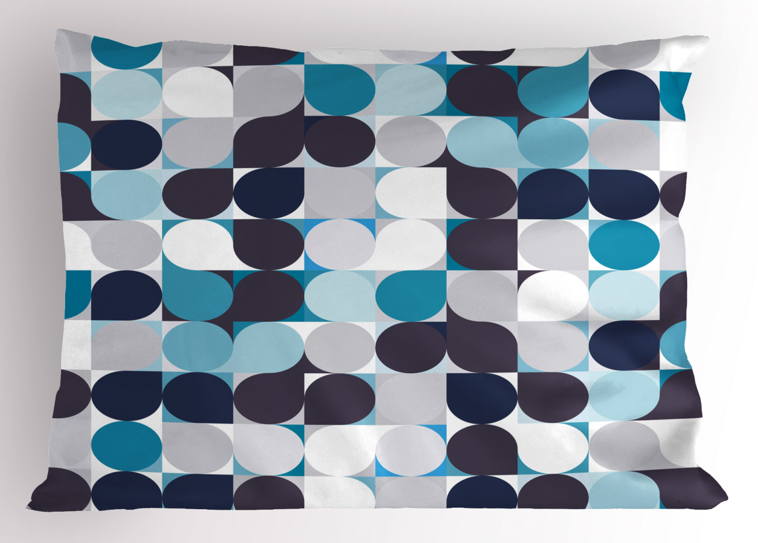 Details about   Eighties Geometry Pillow Sham Decorative Pillowcase 3 Sizes Bedroom Decoration 