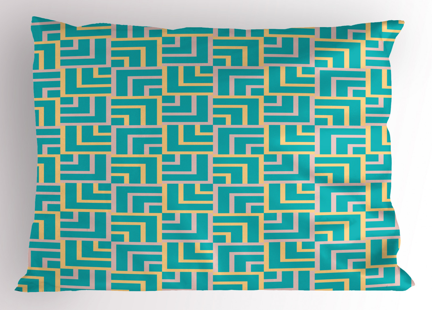Colorful Composition Pillow Sham Decorative Pillowcase 3 Sizes Bedroom Decor 