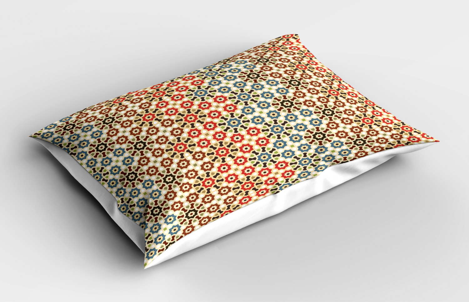 Artisan Retro Pillow Sham Decorative Pillowcase 3 Sizes Bedroom