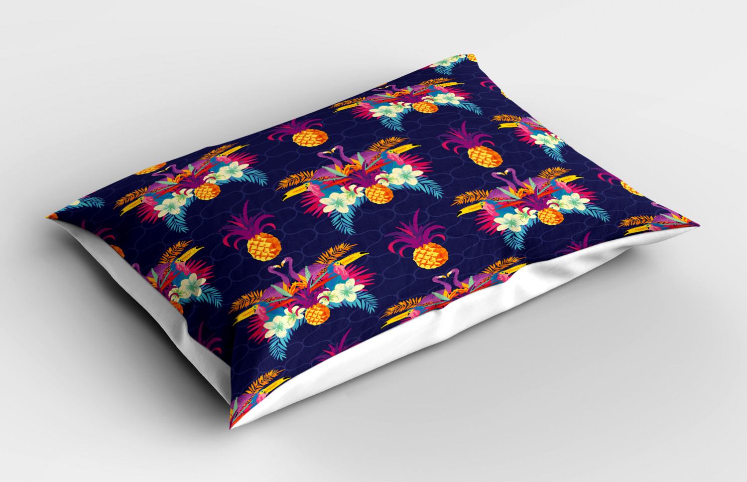 Artisan Retro Pillow Sham Decorative Pillowcase 3 Sizes Bedroom