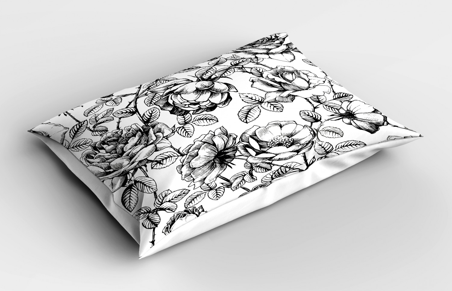 Colorful Drawing Pillow Sham Decorative Pillowcase 3 Sizes Bedroom