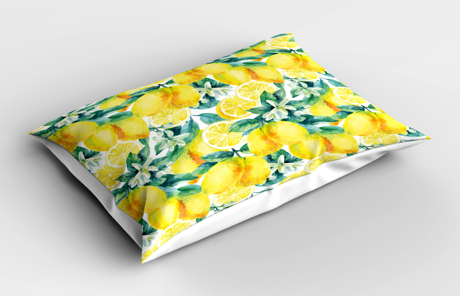 Summer Lemon Pillow Sham Decorative Pillowcase 3 Sizes Bedroom Decor eBay