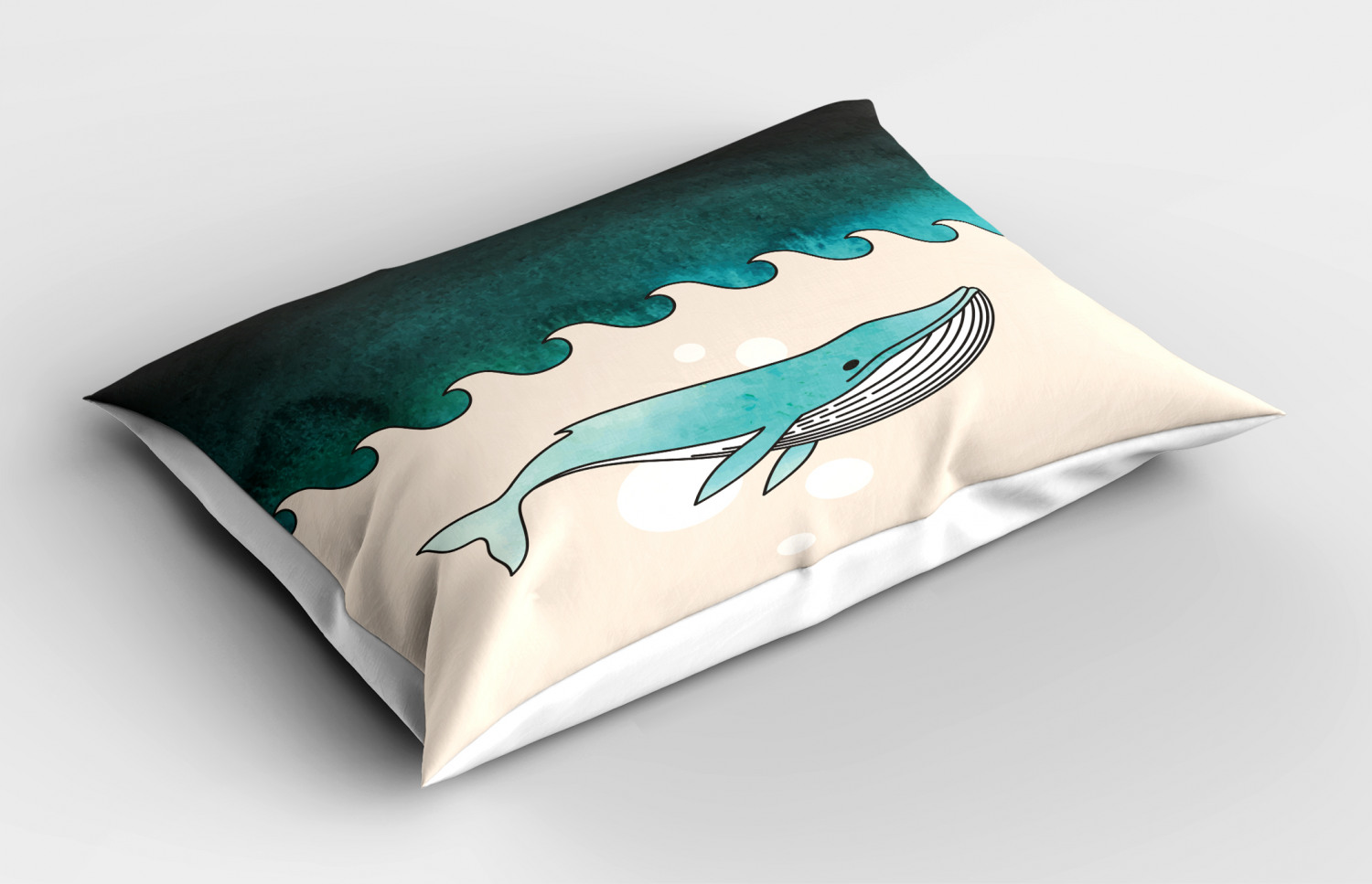 sleep whale foam pillow