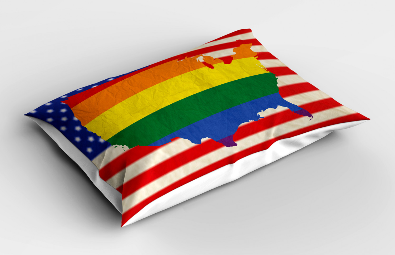 Pride Pillow Sham Decorative Pillowcase 3 Sizes Bedroom Decor Ambesonne