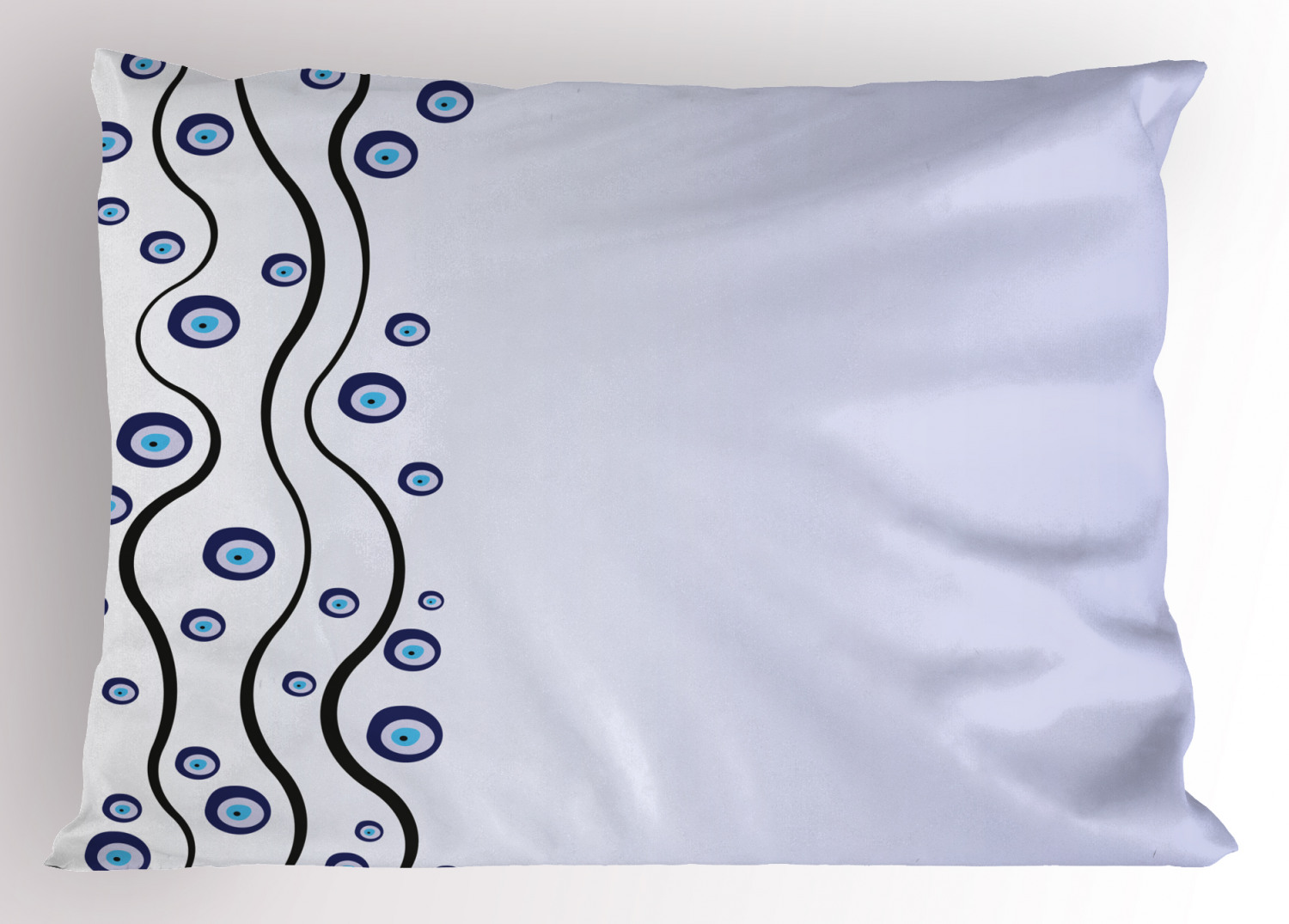 Evil Eye Pillow Sham Decorative Pillowcase 3 Sizes Bedroom Decor Ambesonne - Picture 17 of 50