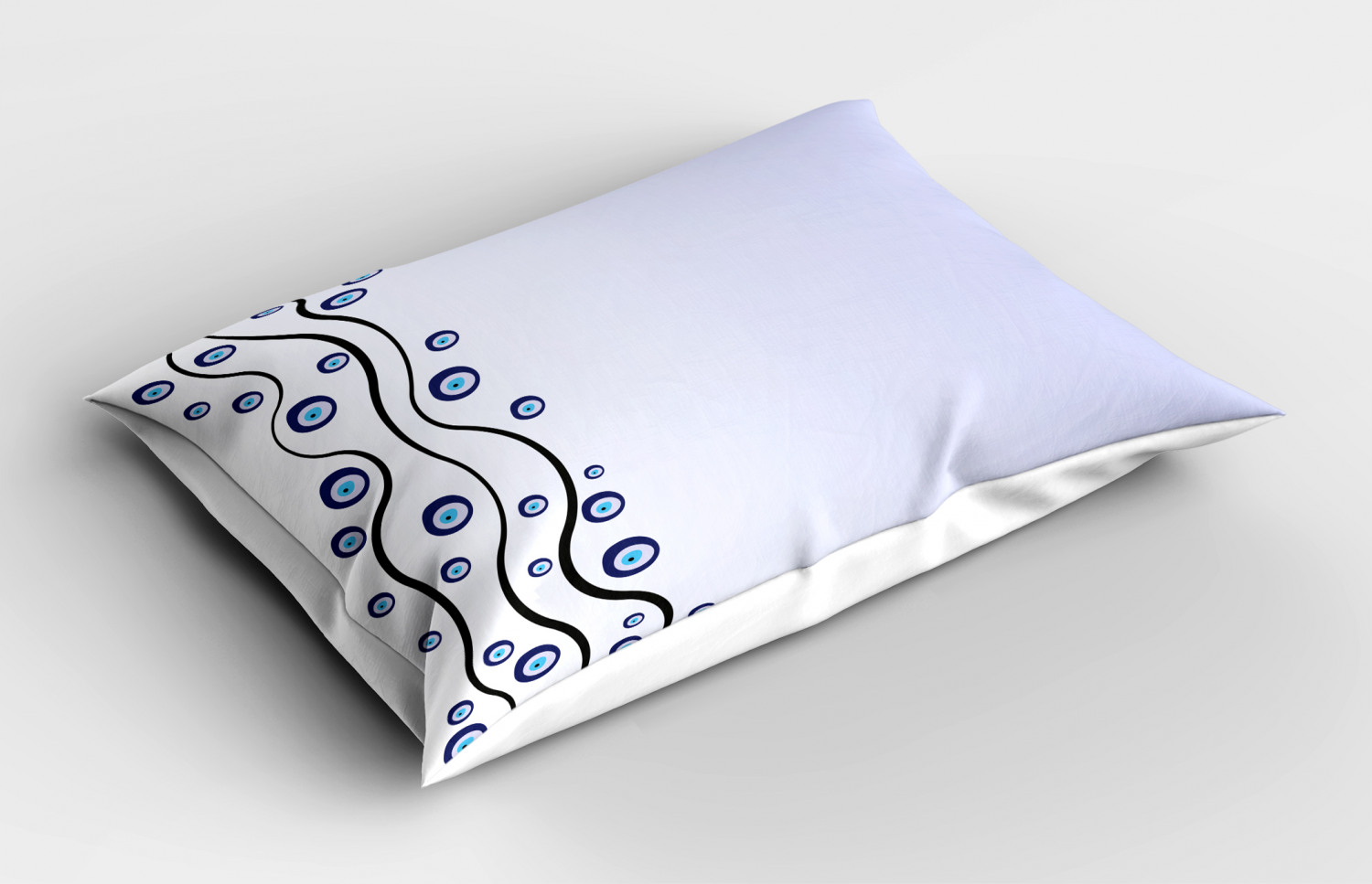 Evil Eye Pillow Sham Decorative Pillowcase 3 Sizes Bedroom Decor Ambesonne - Picture 18 of 50