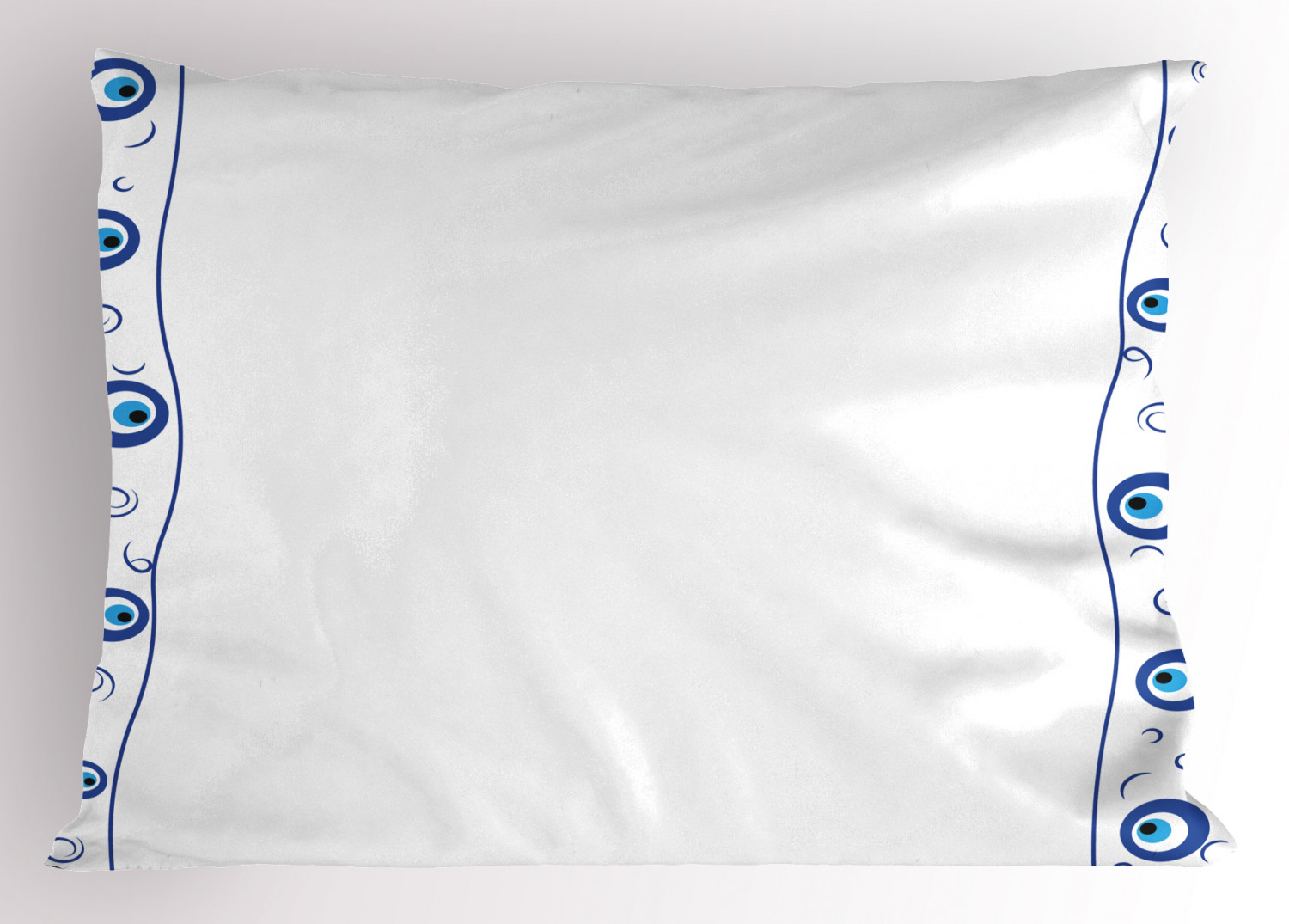 Evil Eye Pillow Sham Decorative Pillowcase 3 Sizes Bedroom Decor Ambesonne - Picture 9 of 50