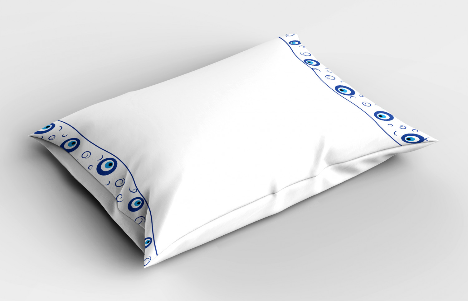 Evil Eye Pillow Sham Decorative Pillowcase 3 Sizes Bedroom Decor Ambesonne - Picture 10 of 50