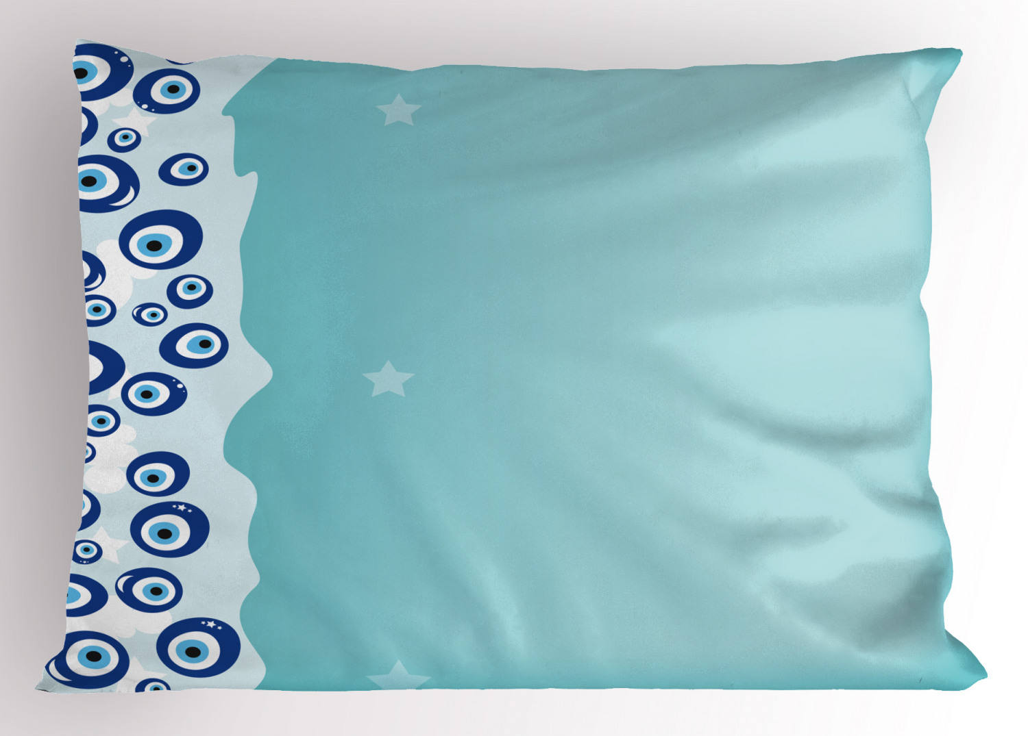 Evil Eye Pillow Sham Decorative Pillowcase 3 Sizes Bedroom Decor Ambesonne - Picture 41 of 50