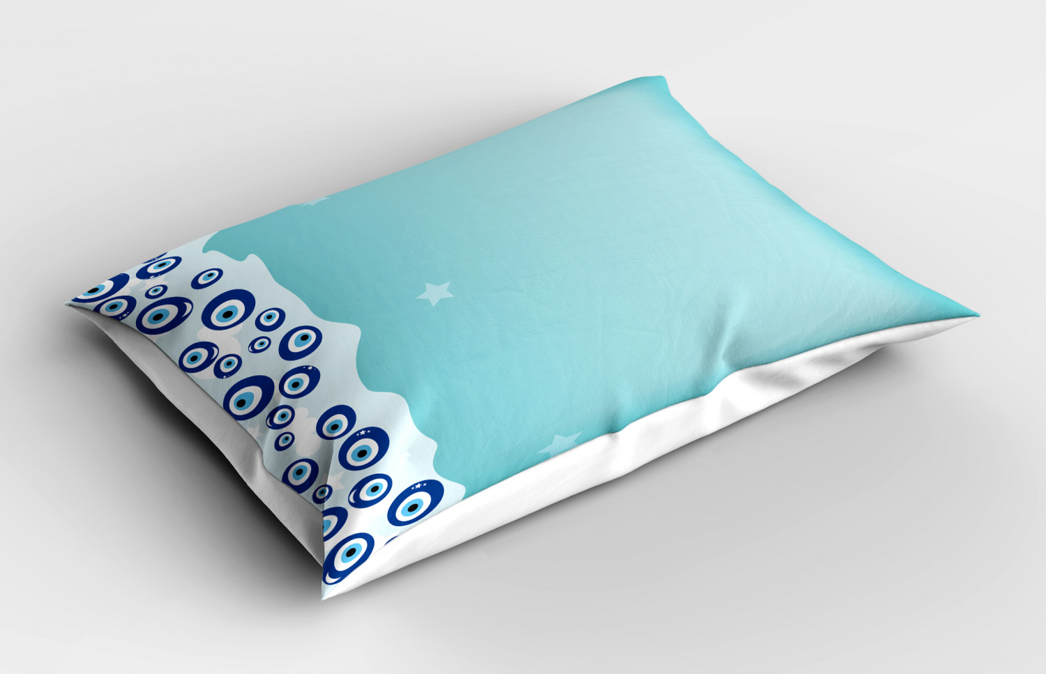 Evil Eye Pillow Sham Decorative Pillowcase 3 Sizes Bedroom Decor Ambesonne - Picture 42 of 50