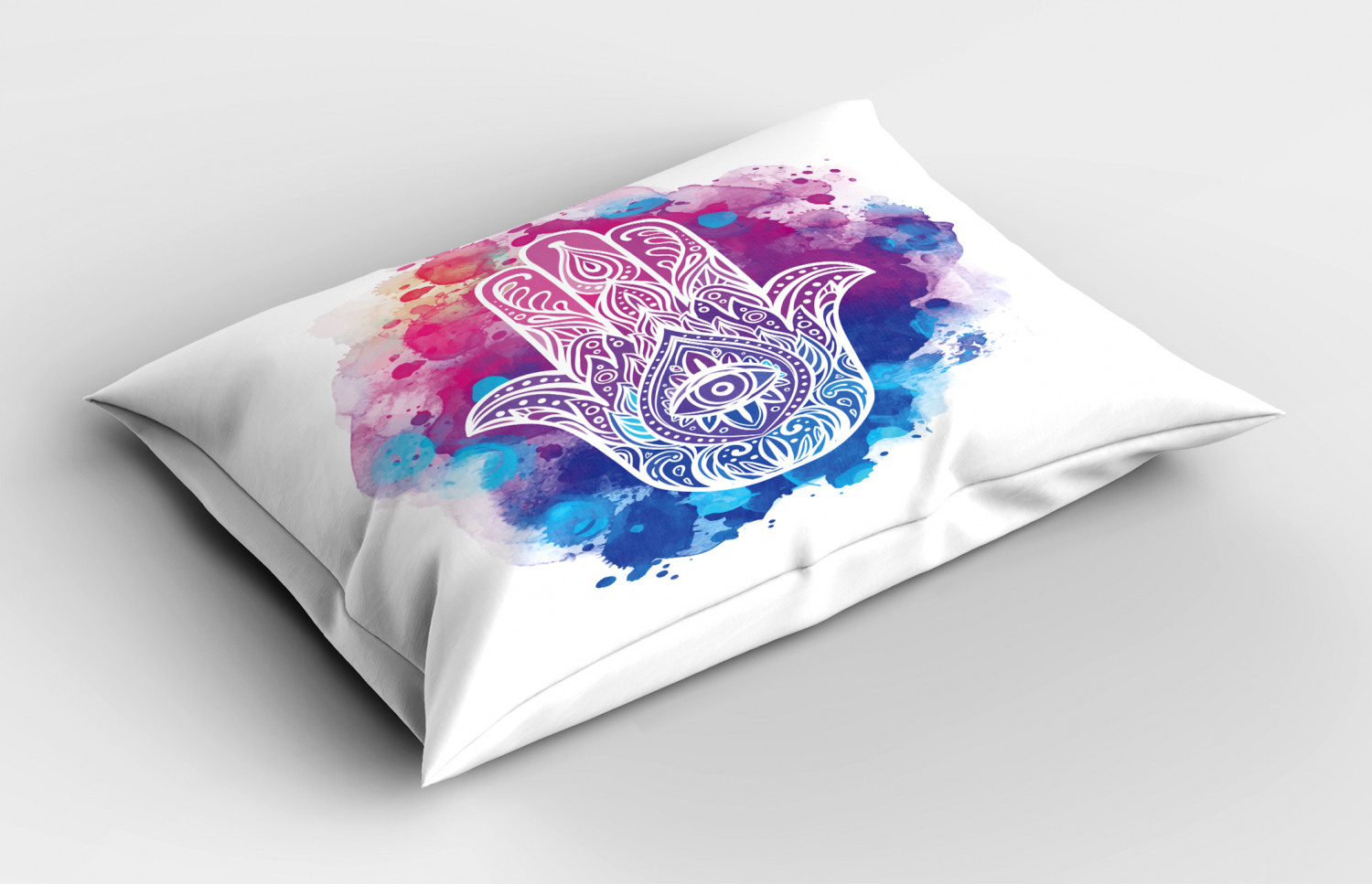 Evil Eye Pillow Sham Decorative Pillowcase 3 Sizes Bedroom Decor Ambesonne - Picture 50 of 50