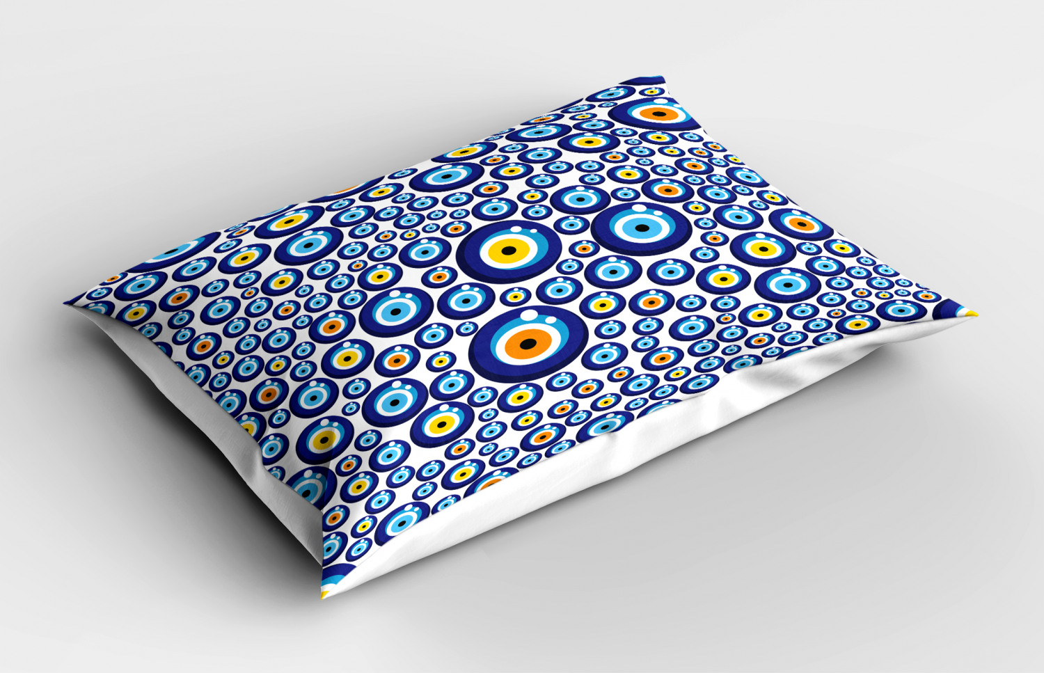 Evil Eye Pillow Sham Decorative Pillowcase 3 Sizes Bedroom Decor Ambesonne - Picture 40 of 50