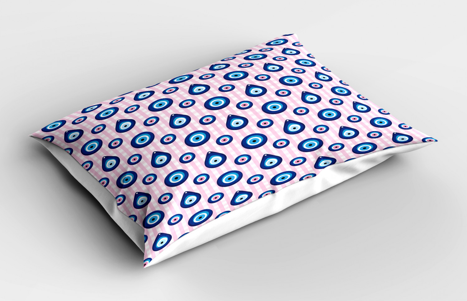 Evil Eye Pillow Sham Decorative Pillowcase 3 Sizes Bedroom Decor Ambesonne - Picture 6 of 50