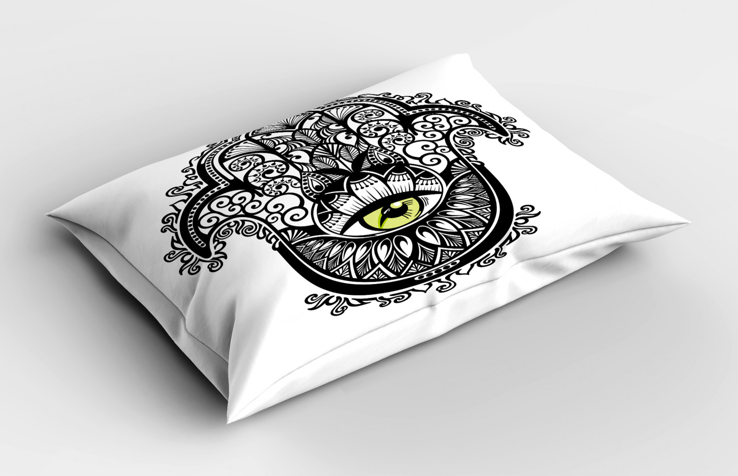 Evil Eye Pillow Sham Decorative Pillowcase 3 Sizes Bedroom Decor Ambesonne - Picture 48 of 50