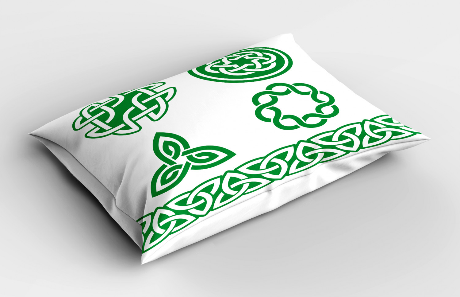 Irish Pillow Sham Decorative Pillowcase 3 Sizes Bedroom Decor Ambesonne