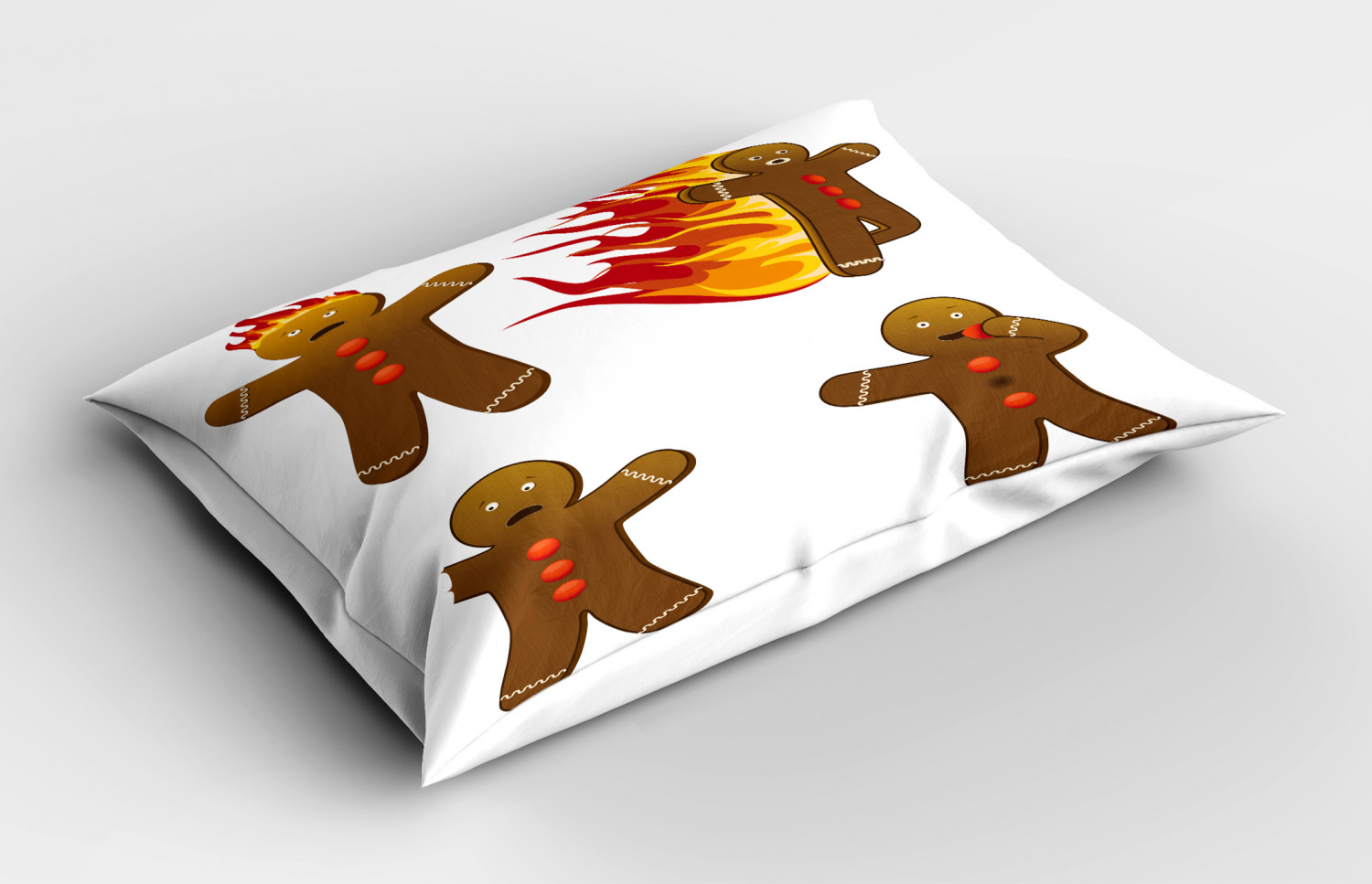 gingerbread man pillow