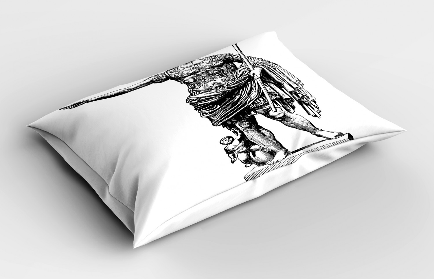 Toga Party Pillow Sham Decorative Pillowcase 3 Sizes Bedroom Decor