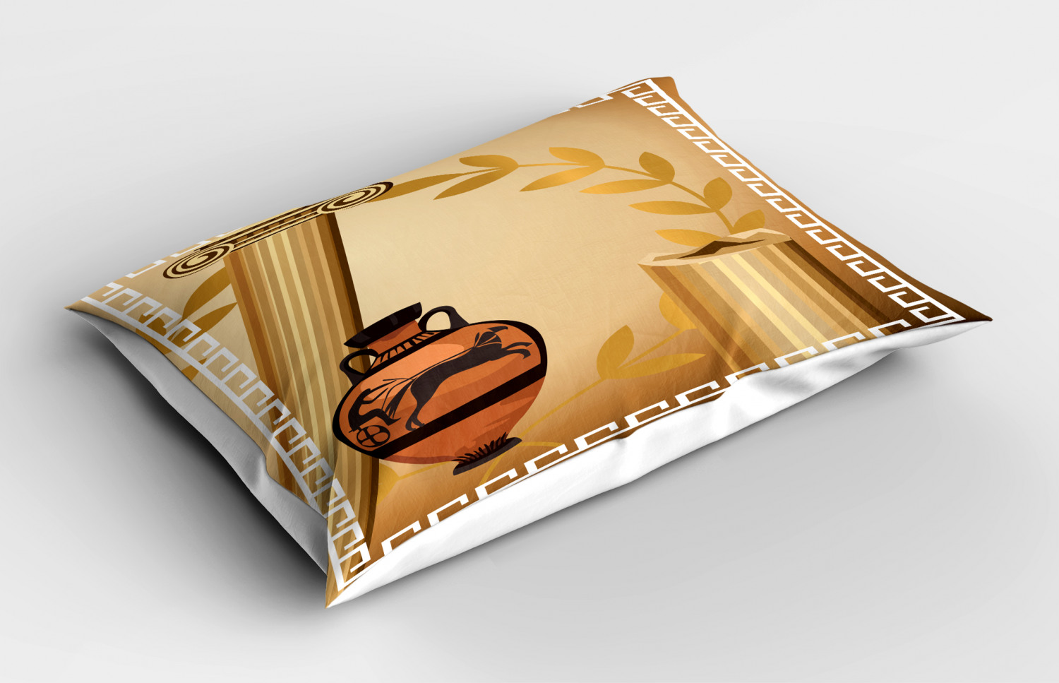 Toga Party Pillow Sham Decorative Pillowcase 3 Sizes Bedroom Decor