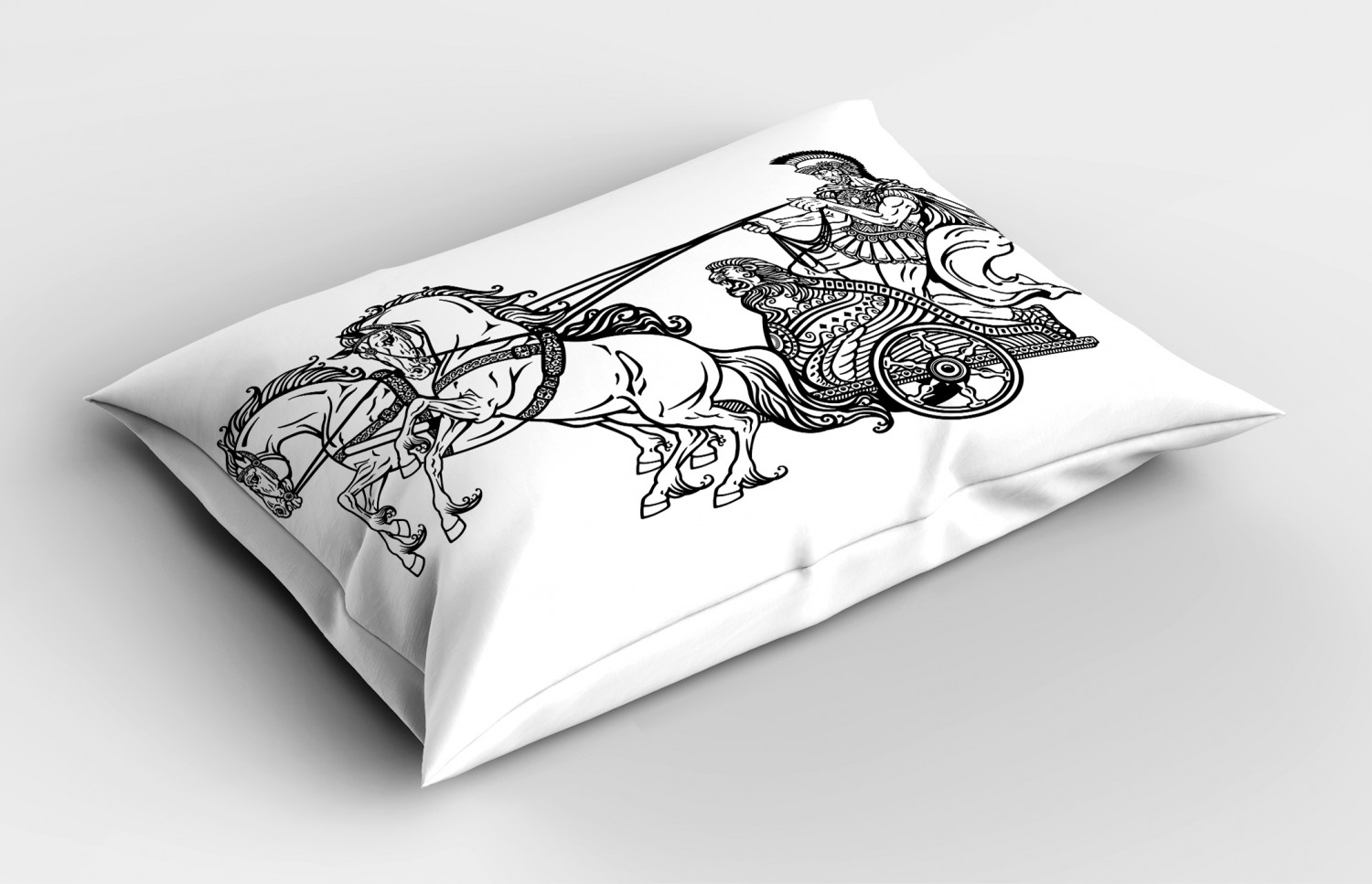 Toga Party Pillow Sham Decorative Pillowcase 3 Sizes Bedroom Decor