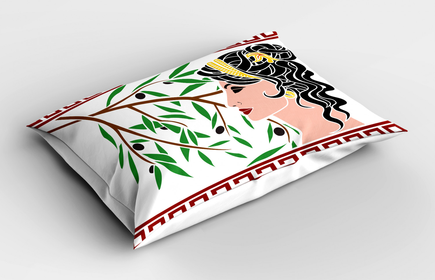 Toga Party Pillow Sham Decorative Pillowcase 3 Sizes Bedroom Decor