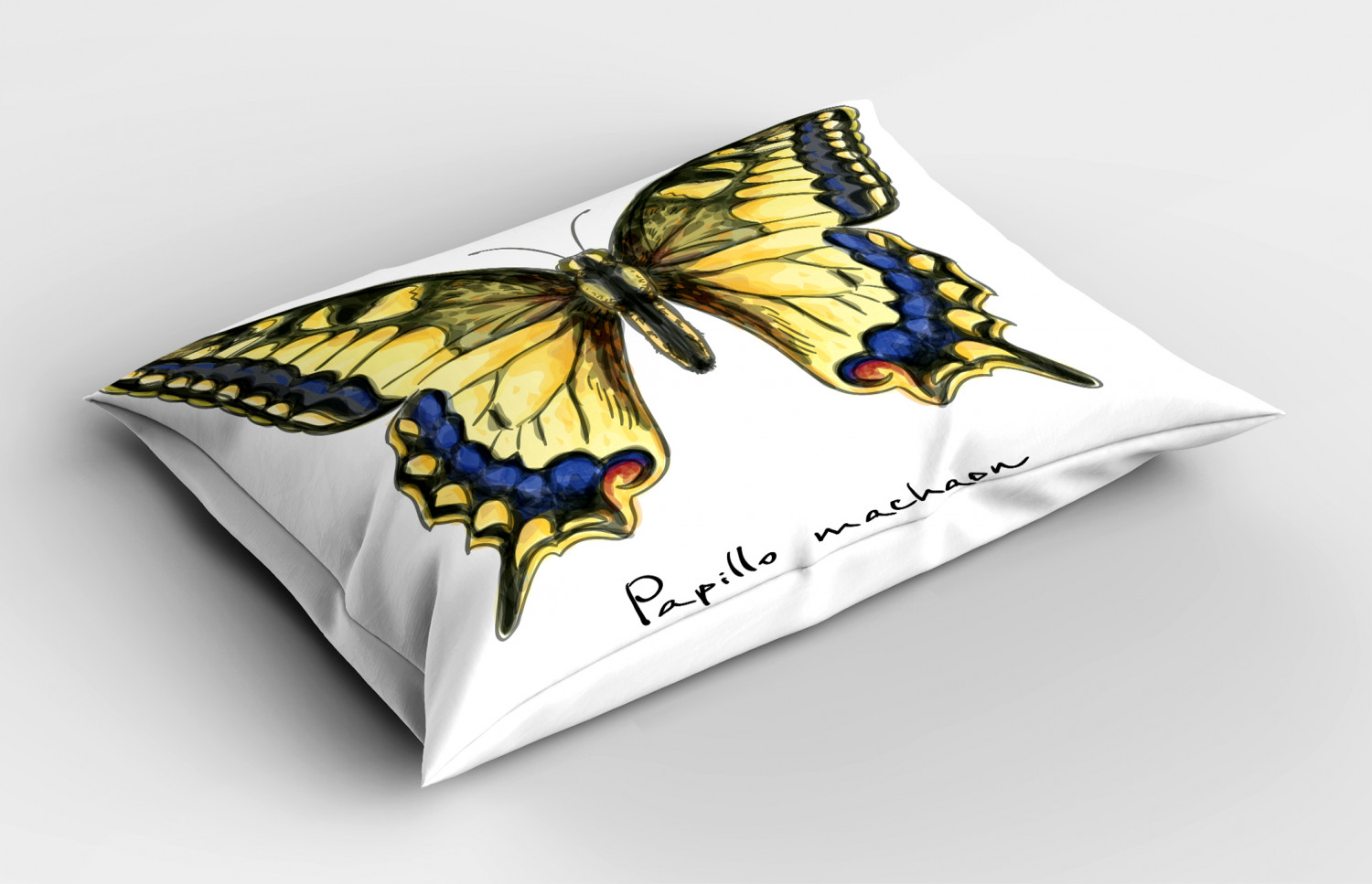 Swallowtail Butterfly Pillow Sham Decorative Pillowcase 3 Sizes Bedroom