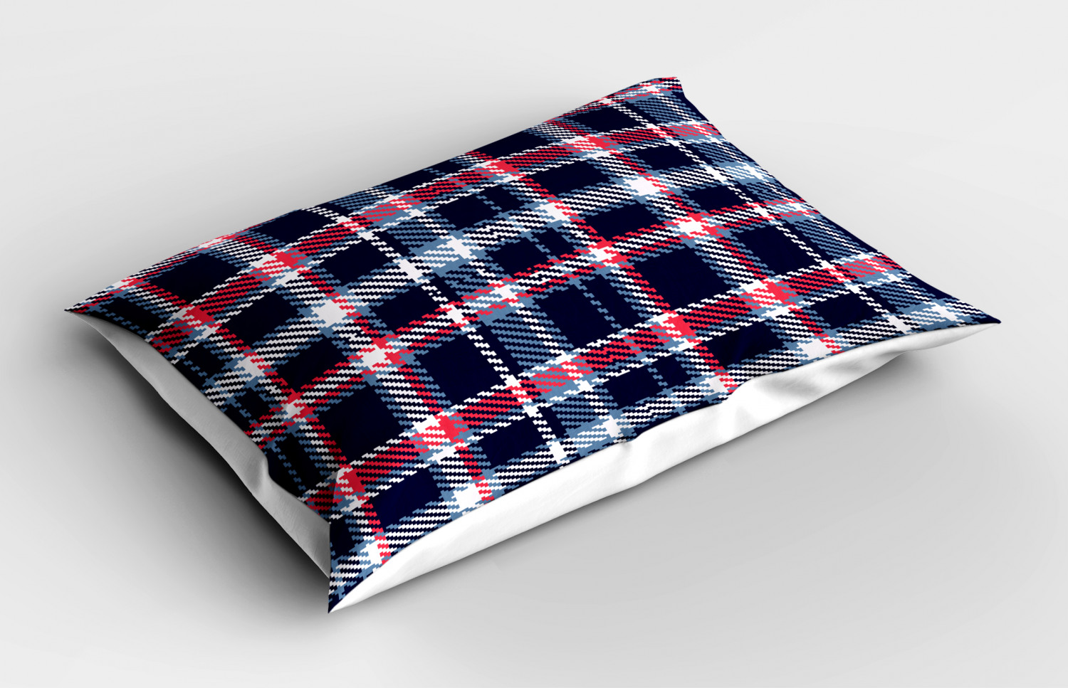 checkered pillow