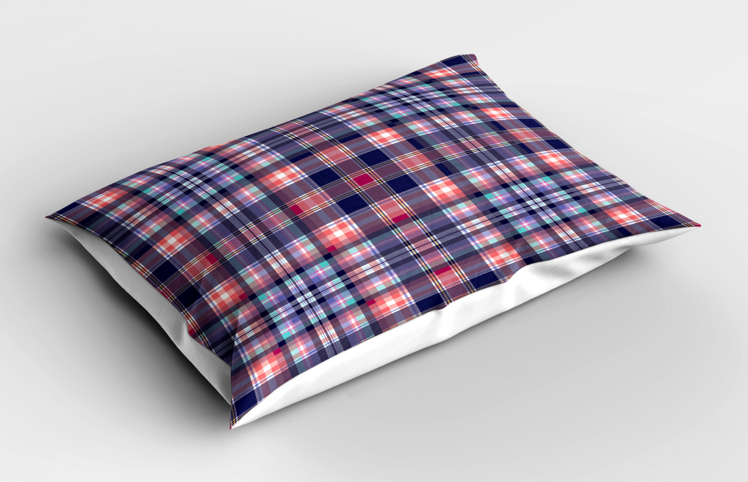 checkered pillow