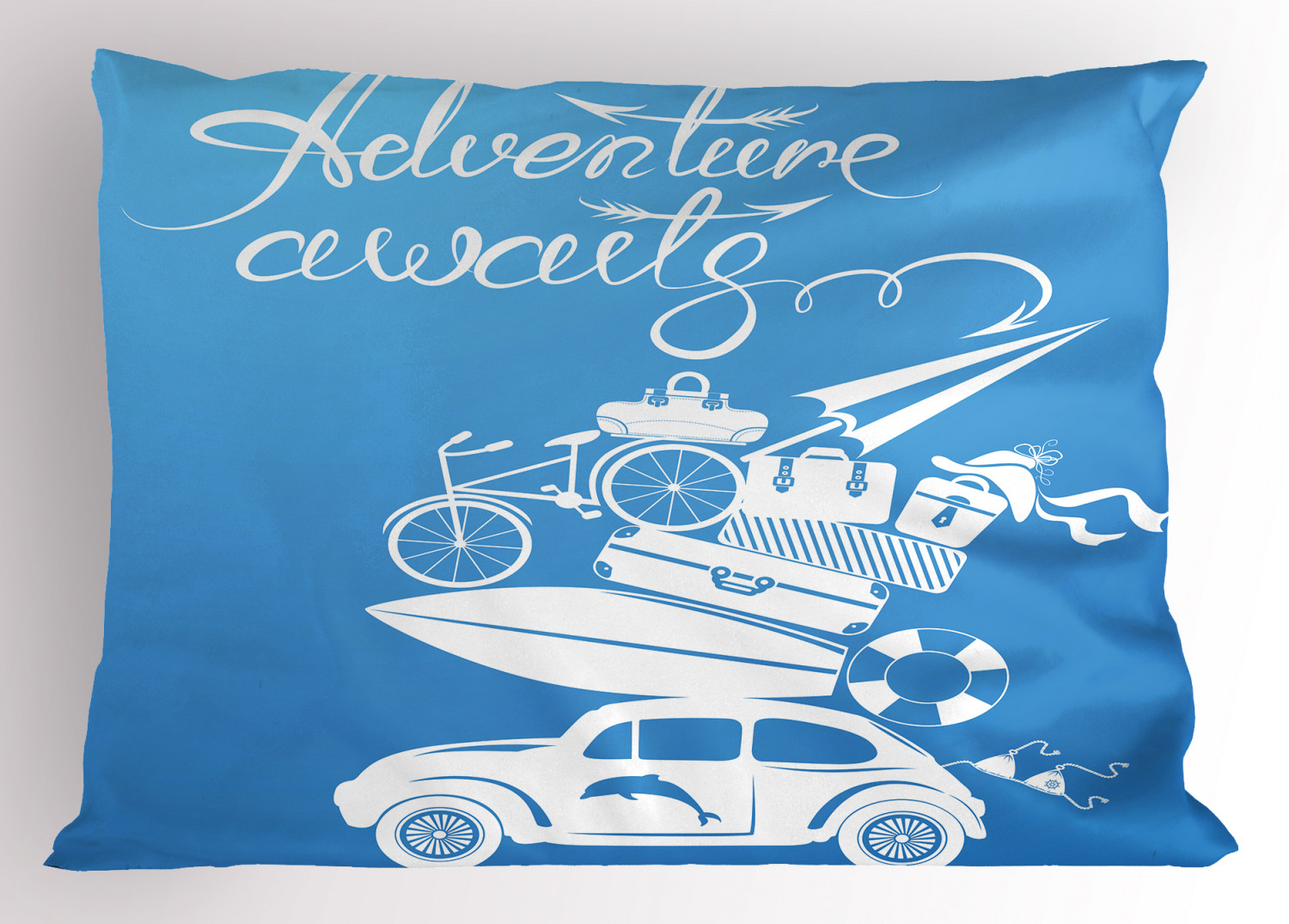 Details about   Ride Quote Pillow Sham Decorative Pillowcase 3 Sizes Bedroom Decoration 