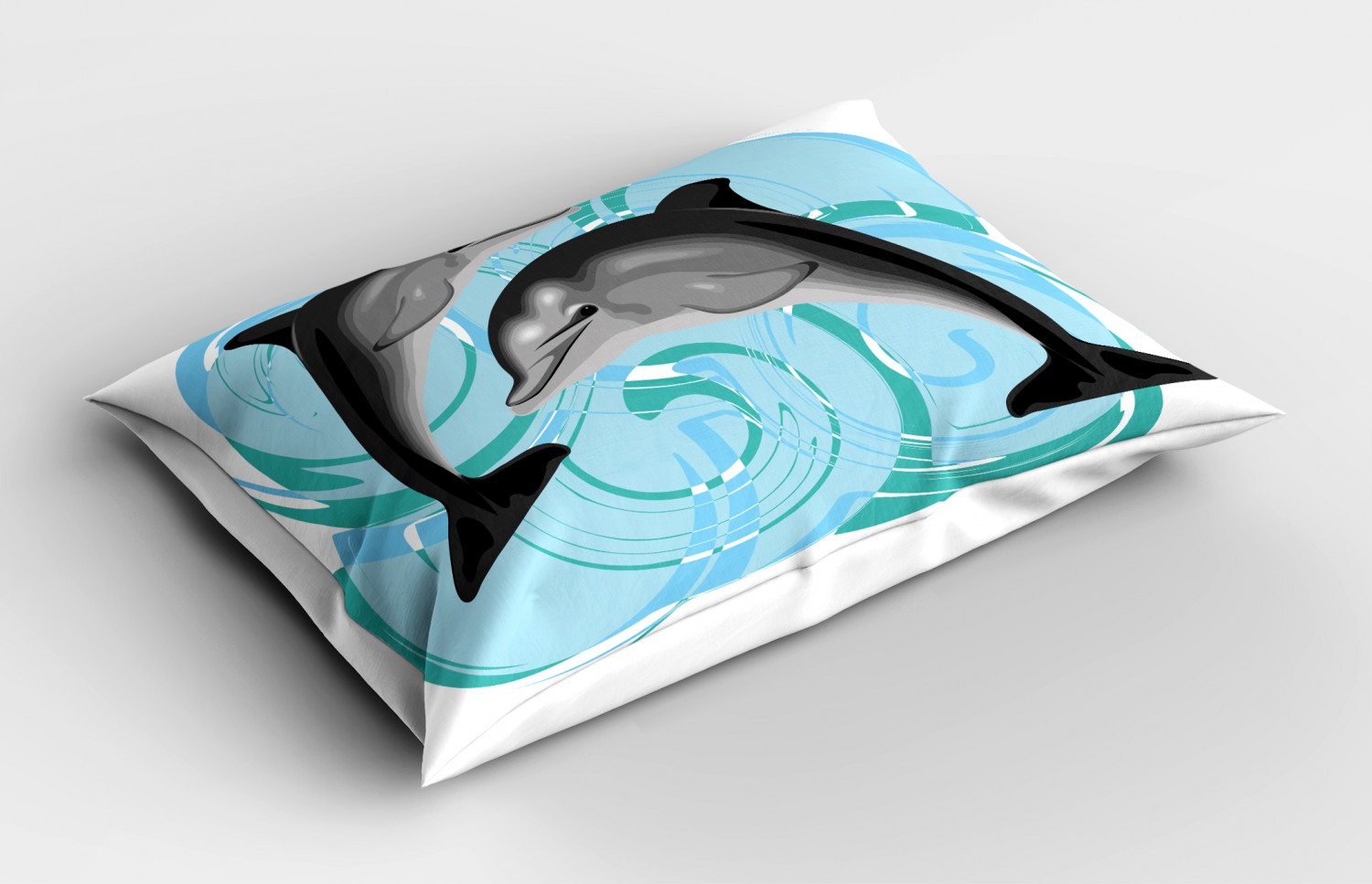 dolphin pillowcase