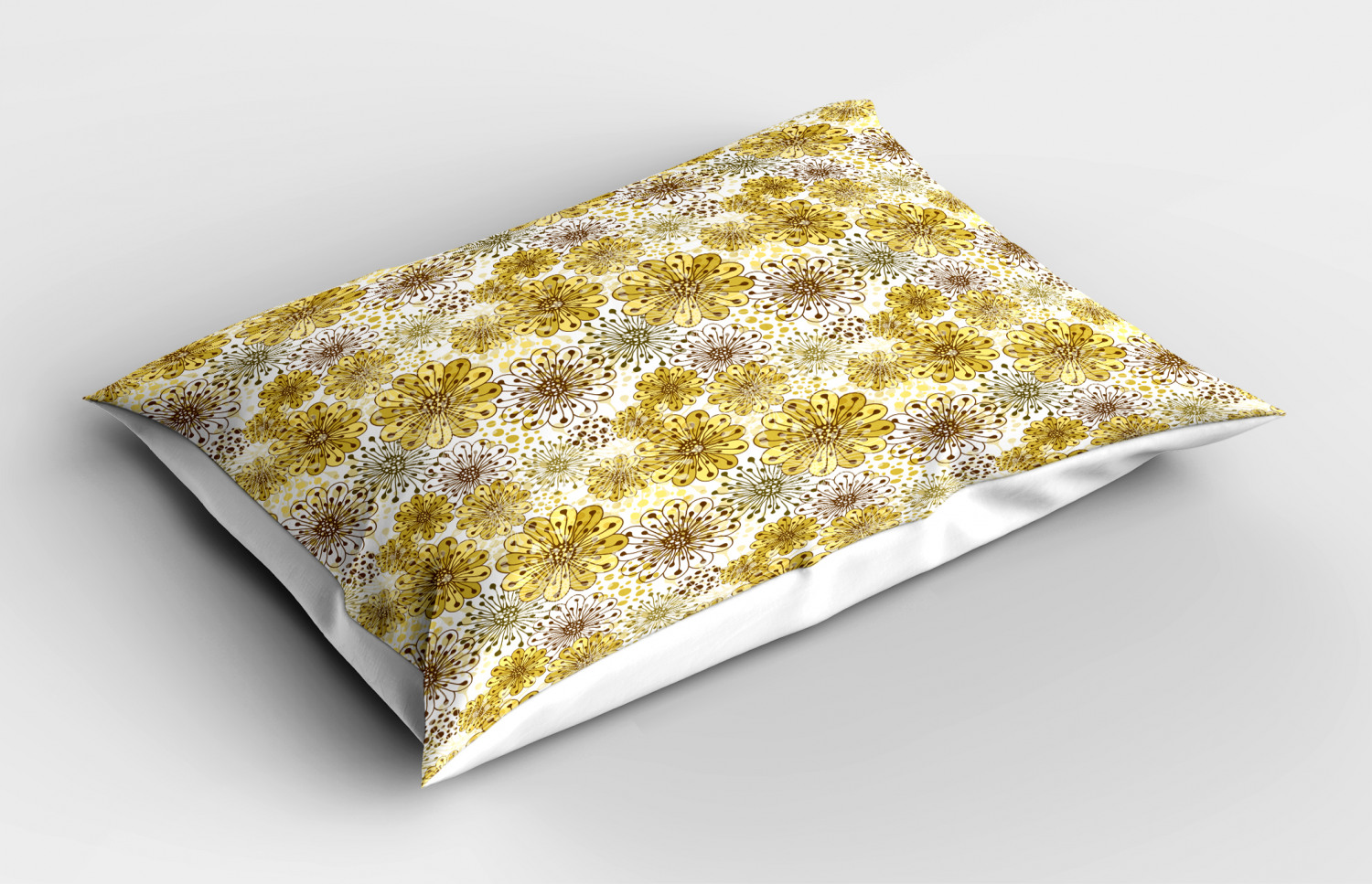 Botanical Pillow Sham Decorative Pillowcase 3 Sizes Bedroom Decor