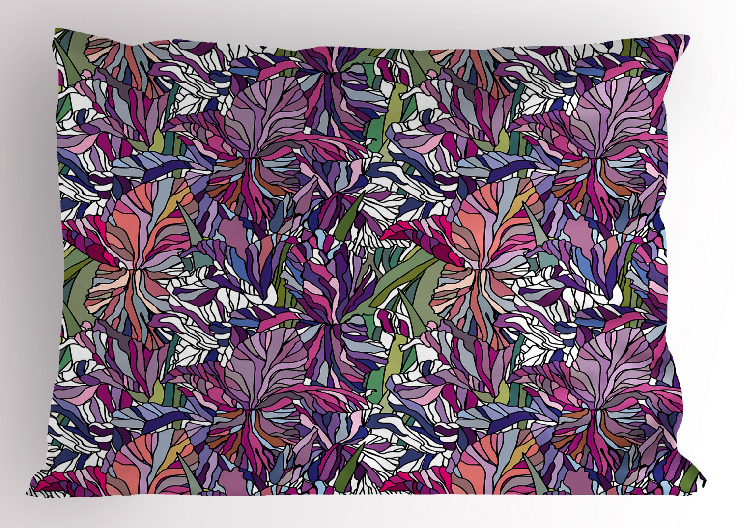 Details about   Botanical Corsage Pillow Sham Decorative Pillowcase 3 Sizes Bedroom Decoration