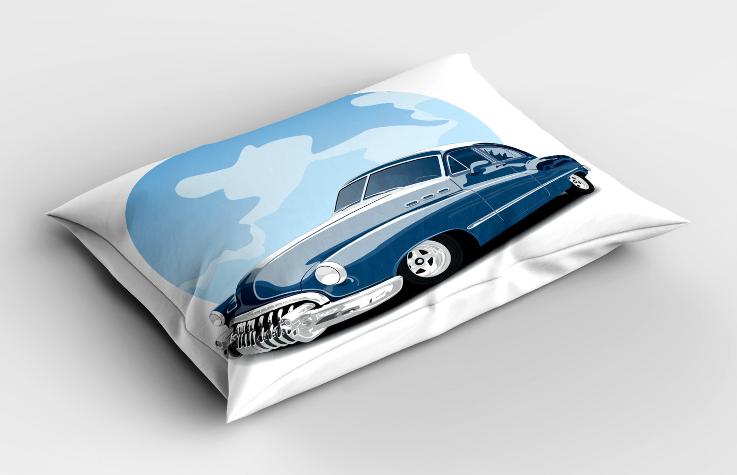 Boys Cars Pillow Sham Decorative Pillowcase 3 Sizes Bedroom Decoration