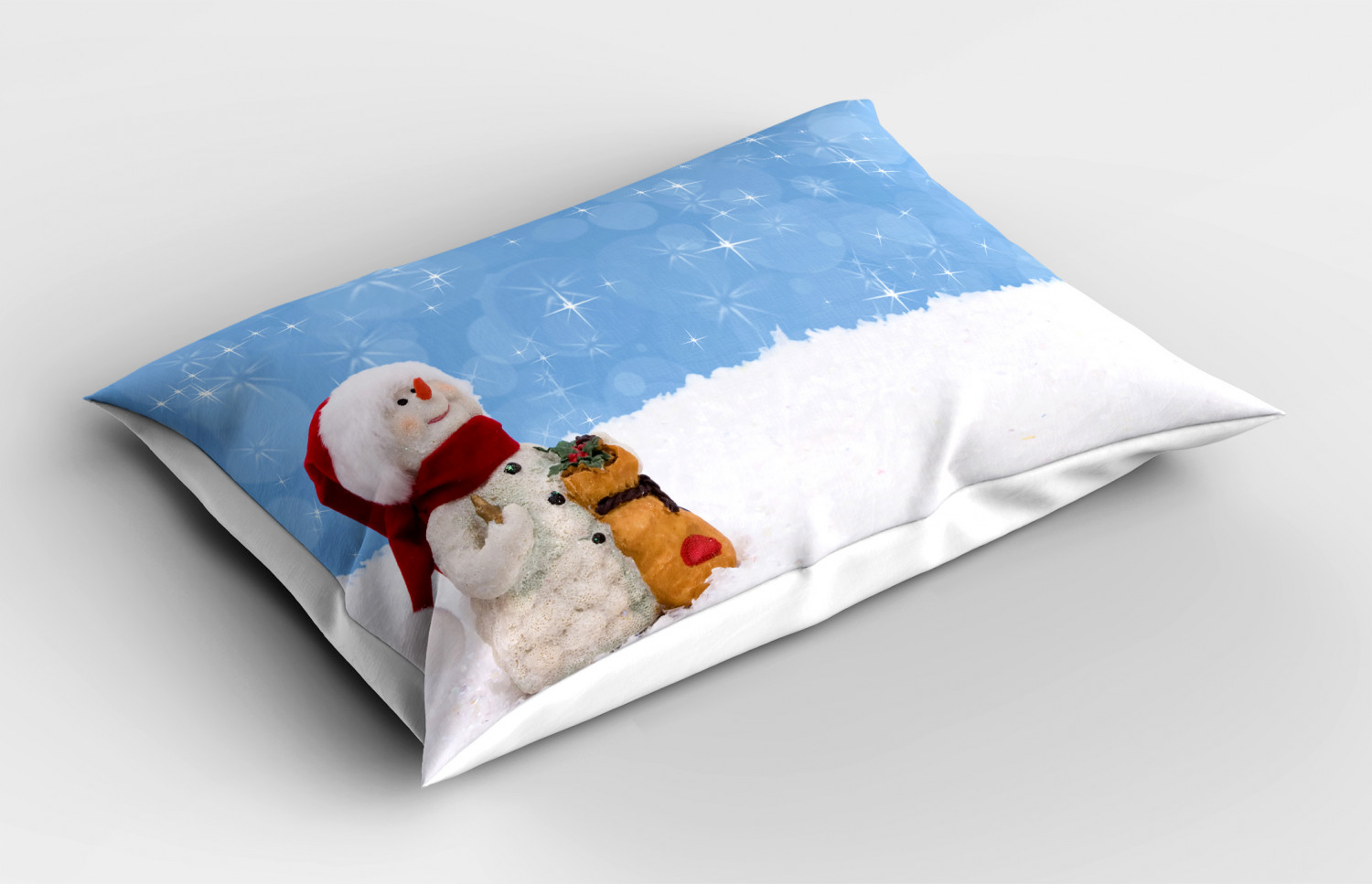 snowman pillow