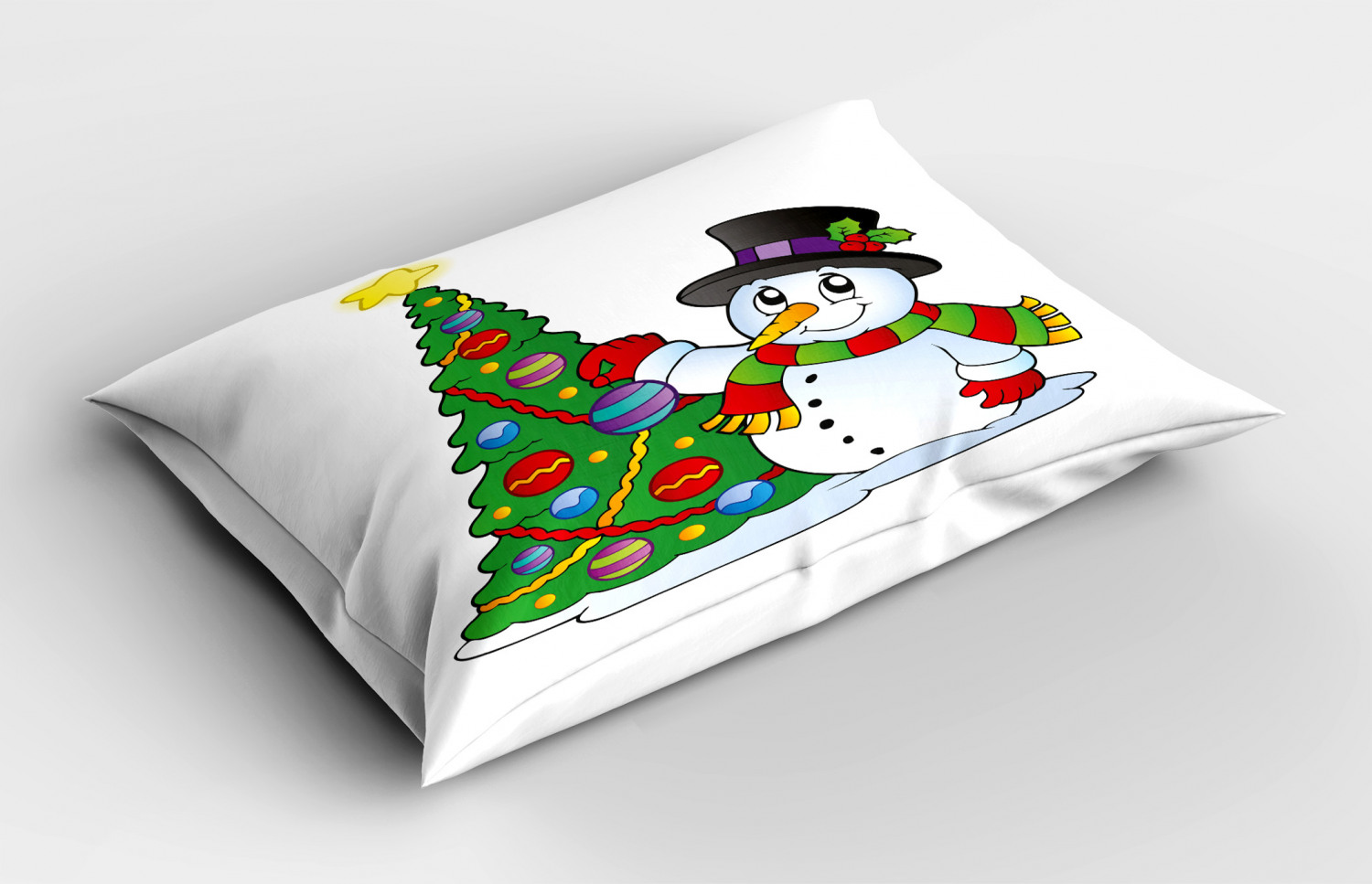 snowman pillow