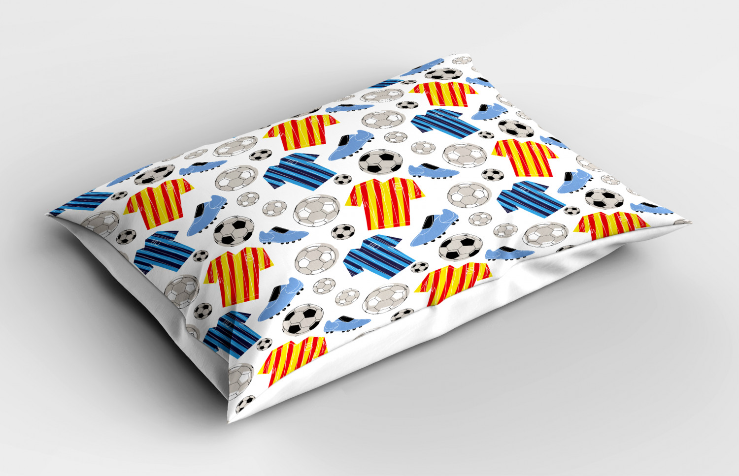 Sports Theme Pillow Sham Decorative Pillowcase 3 Sizes Bedroom Decor