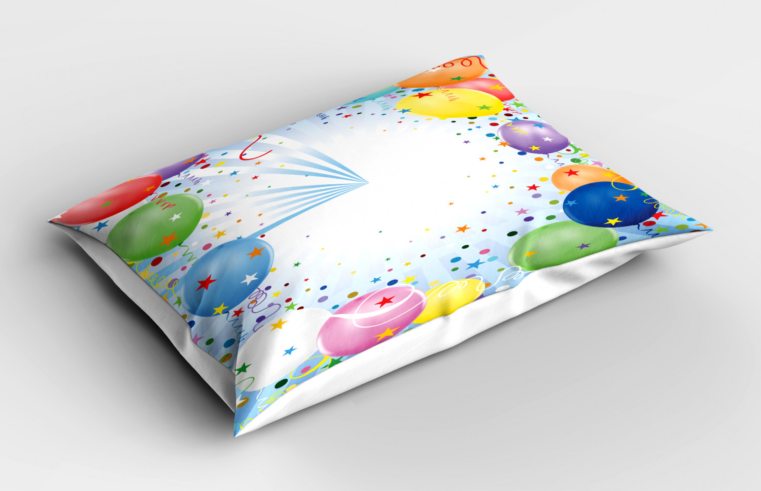 Kids Pillow Sham Decorative Pillowcase 3 Sizes Available for Bedroom