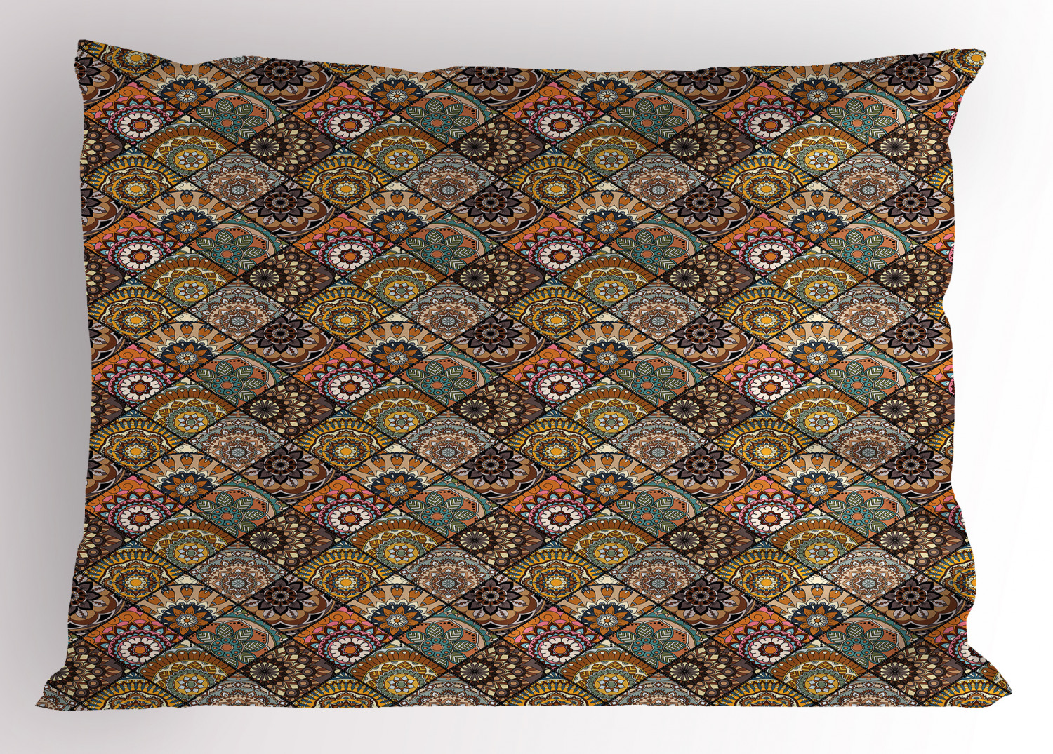 Middle Eastern Pillow Sham Decorative Pillowcase 3 Sizes Bedroom Decor Ambesonne - Picture 21 of 54