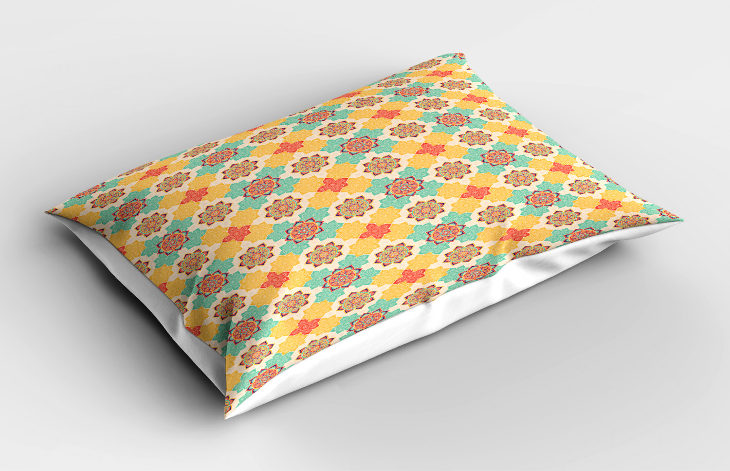 Middle Eastern Pillow Sham Decorative Pillowcase 3 Sizes Bedroom Decor Ambesonne - Picture 16 of 54