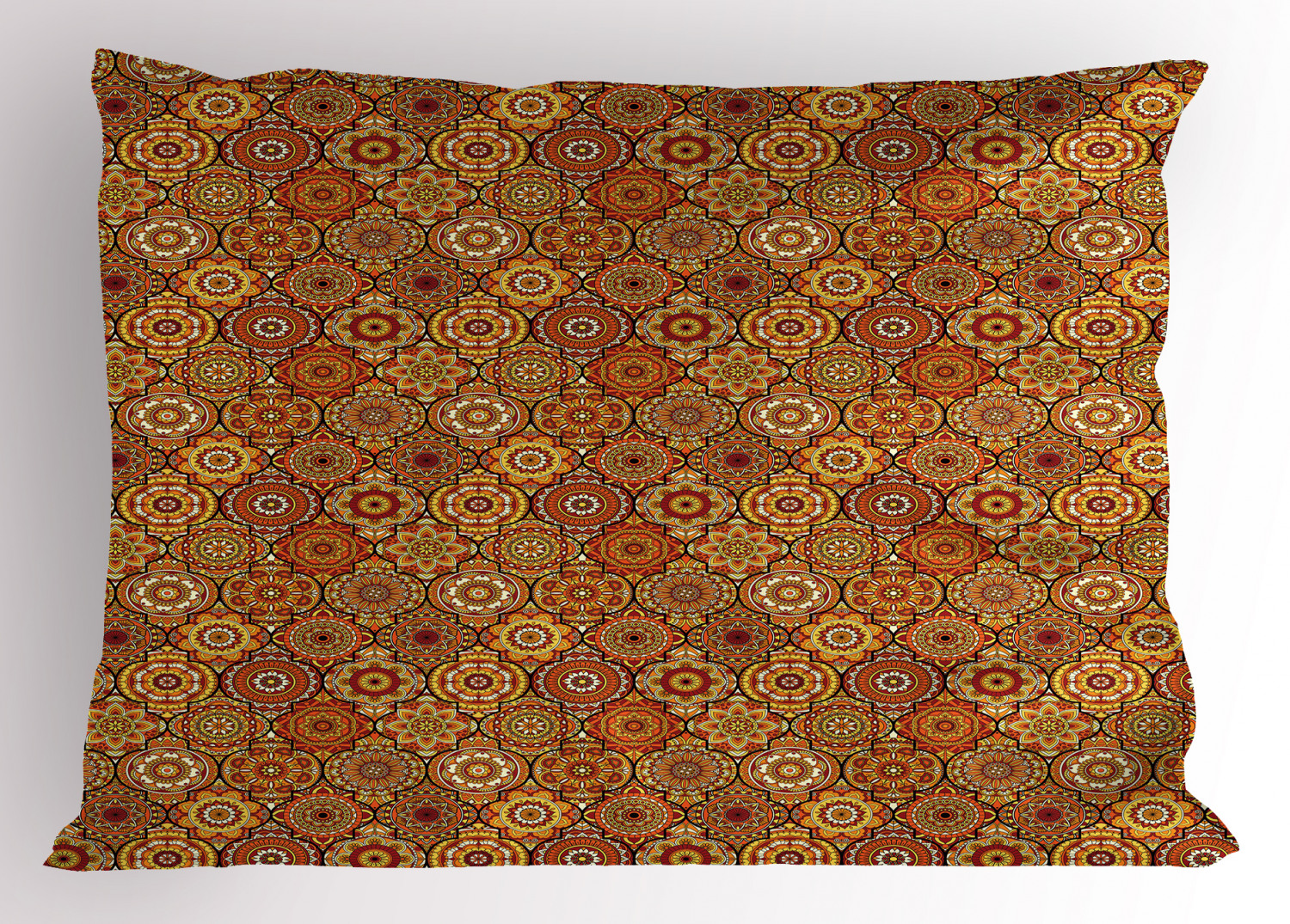 Middle Eastern Pillow Sham Decorative Pillowcase 3 Sizes Bedroom Decor Ambesonne - Picture 23 of 54