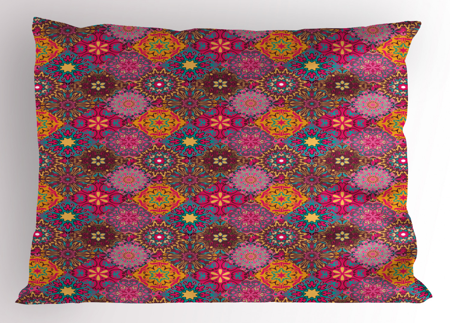 Middle Eastern Pillow Sham Decorative Pillowcase 3 Sizes Bedroom Decor Ambesonne - Picture 49 of 54