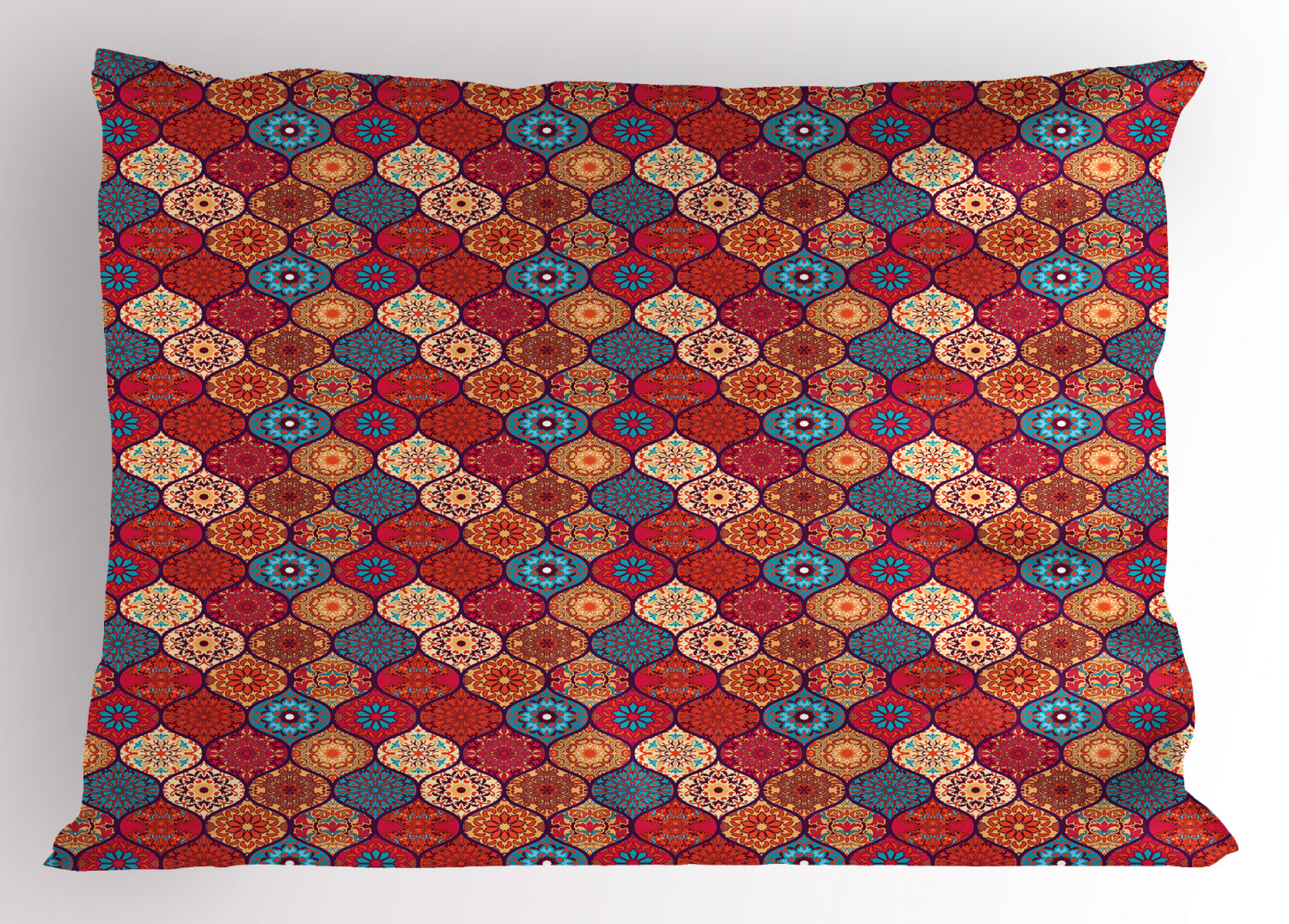 Middle Eastern Pillow Sham Decorative Pillowcase 3 Sizes Bedroom Decor Ambesonne - Picture 35 of 54