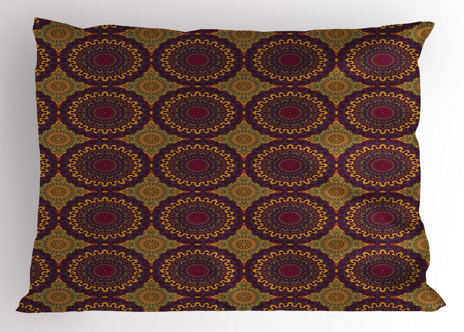 Middle Eastern Pillow Sham Decorative Pillowcase 3 Sizes Bedroom Decor Ambesonne - Picture 47 of 54