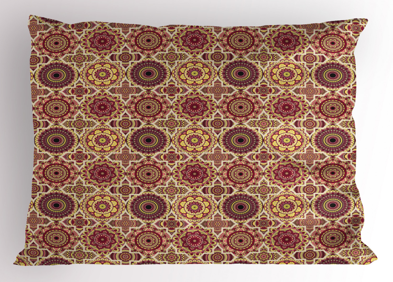 Middle Eastern Pillow Sham Decorative Pillowcase 3 Sizes Bedroom Decor Ambesonne - Picture 11 of 54