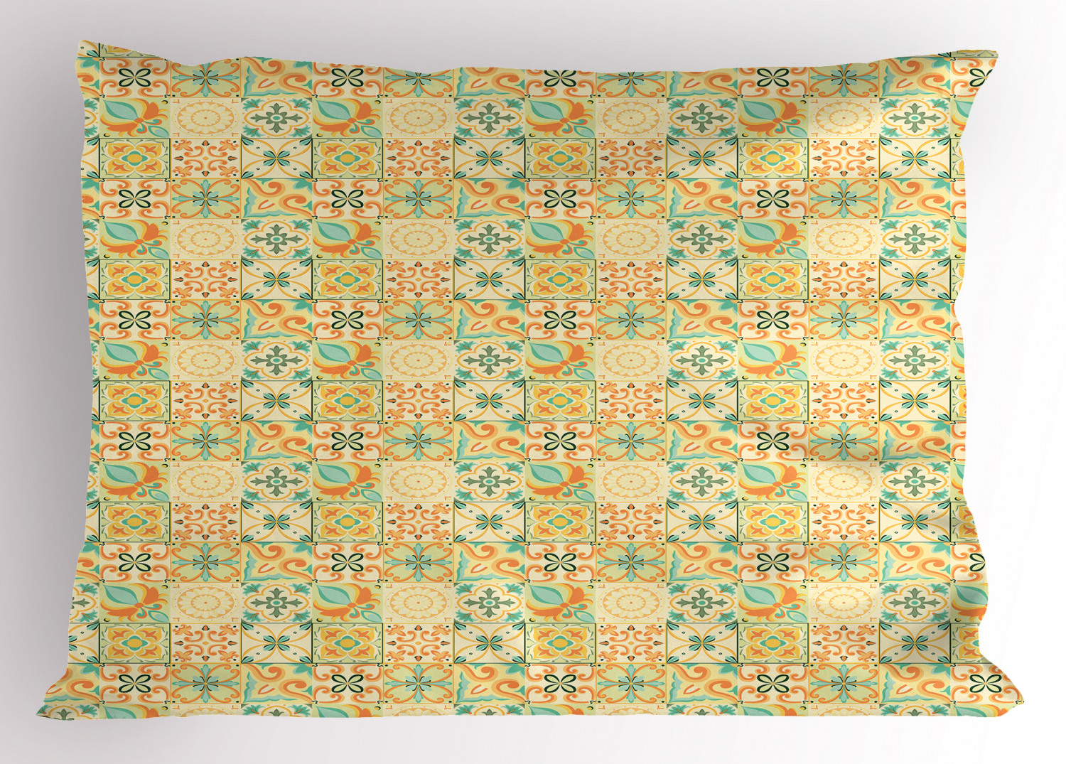 Middle Eastern Pillow Sham Decorative Pillowcase 3 Sizes Bedroom Decor Ambesonne - Picture 29 of 54