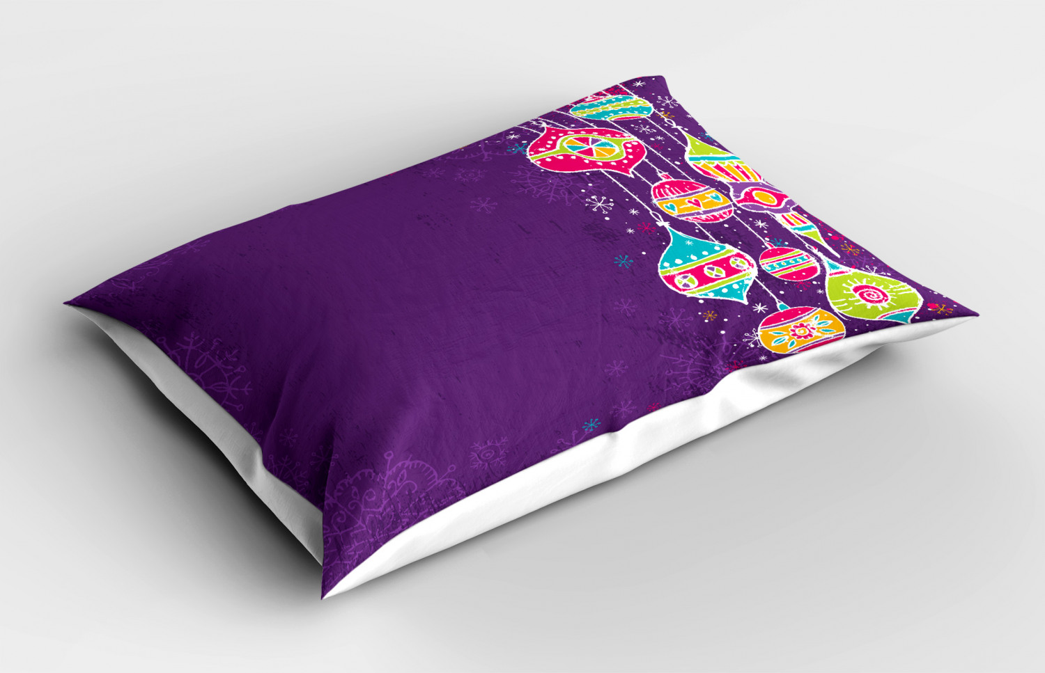 Purple Pillow Sham Decorative Pillowcase 3 Sizes Available for Bedroom