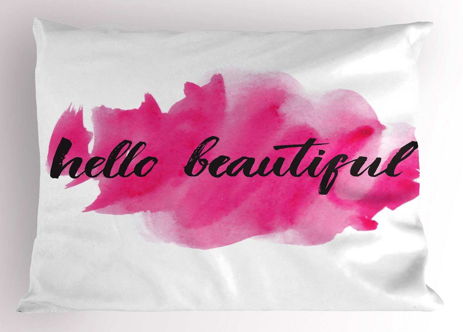 Details about   Hello Pillow Sham Decorative Pillowcase 3 Sizes Available for Bedroom Decor 