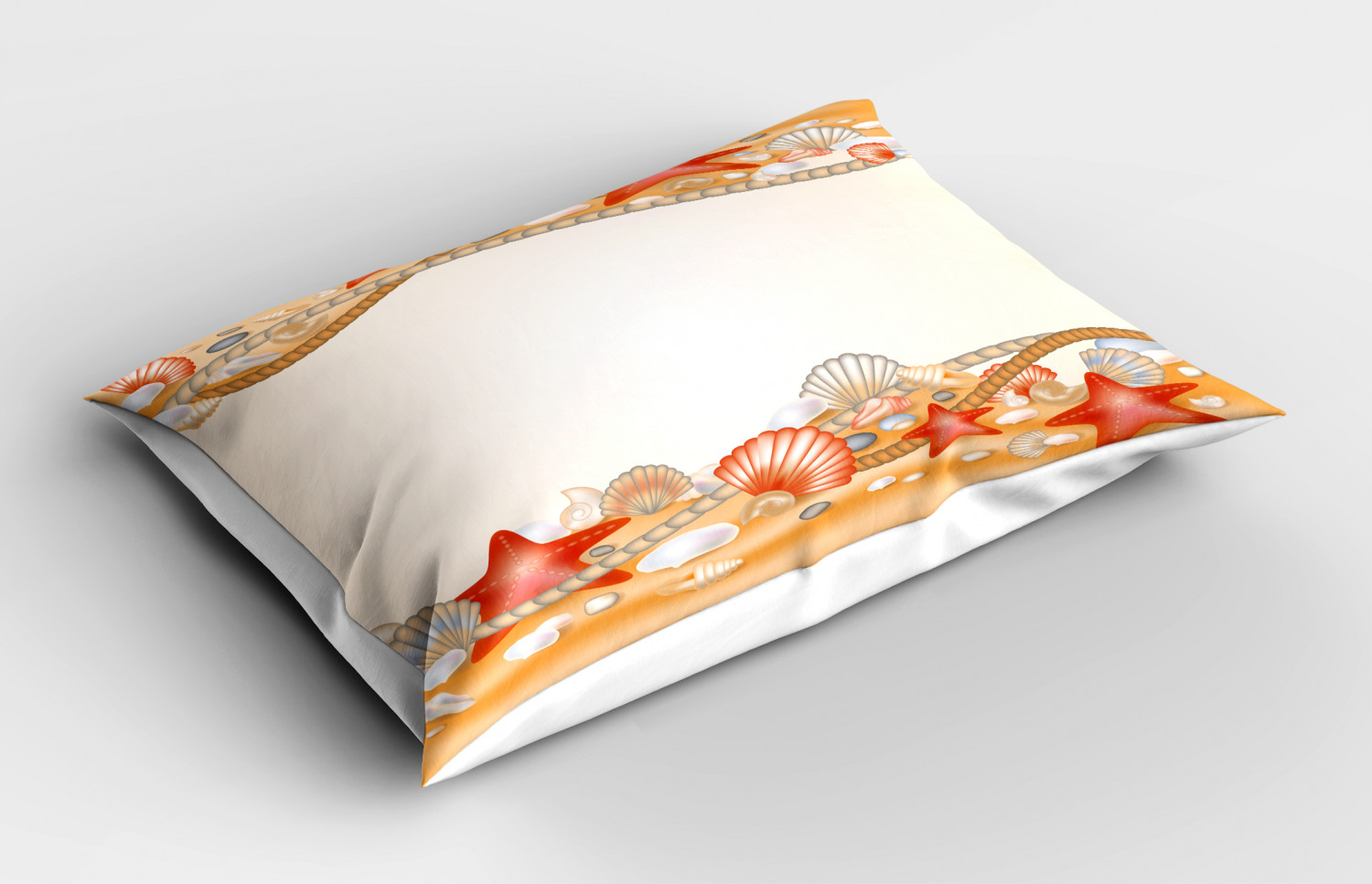 Beach Pillow Sham Decorative Pillowcase 3 Sizes Available for Bedroom Decor 