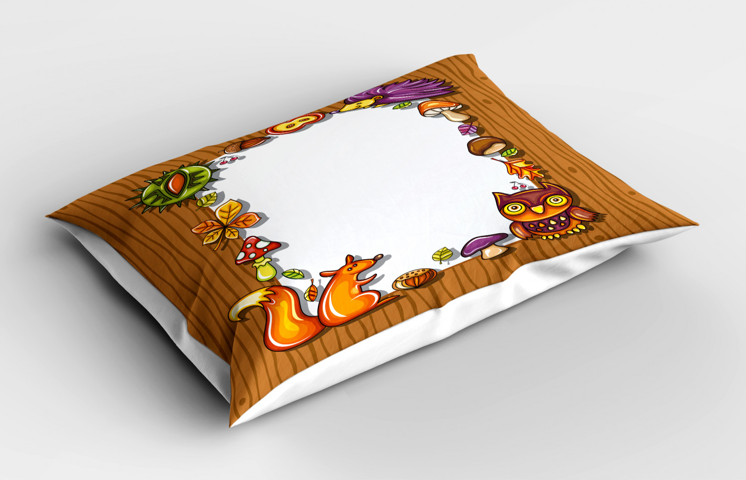 Thanksgiving Pillow Sham Decorative Pillowcase 3 Sizes for Bedroom Decor - Picture 26 of 38